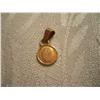 Image 1 : Miniature 22K Gold Maximillian Coin In 14K Gold Bezel