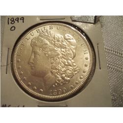 1899-O Brilliant Uncirculated Silver Morgan Dollar