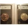Image 1 : 2 Susan B Anthony MS-70 Dollars