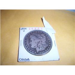 RARE DATE 1894-O Morgan Silver Dollar