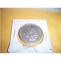 1878 Brilliant Uncirculated Carson City Silver Morgan Dollar