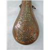 Image 2 : Exceptional U.S. 1850 brass ~Peace~ powder flask marked