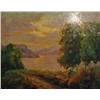 Image 1 : OIL ON CANVAS - ~Coastal Landscape~ Scene