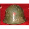 Image 2 : WWII GERMAN TYPE BULGARIAN STEEL COMBAT HELMET M36 - C