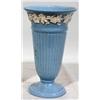 Image 1 : BLUE WEDGWOOD QUEENSWARE PORCELAIN VASE