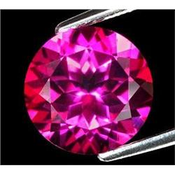 3.10 Ct. Exquisite Clean Round Shape Natural Pink Topaz