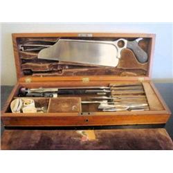 RARE Civil War Confederate Doctors Kit in Original
