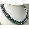 Image 1 : Spectacular 35in TAHITIAN REAL SOUTH SEA BLACK PEARL N