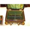 Image 3 : RARE! European Victorian Hand Painted Jewelry Box Victo