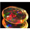 Image 2 : 0.89 Ct. Superb Oval Cabochon Natural Multi Color Opal
