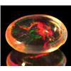 Image 3 : 0.89 Ct. Superb Oval Cabochon Natural Multi Color Opal