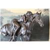 Image 2 : Enchanting Bronze Sculpture Lady on Horseback