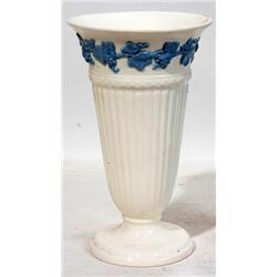 WHITE WEDGWOOD QUEENSWARE PORCELAIN VASE