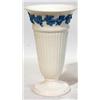 Image 1 : WHITE WEDGWOOD QUEENSWARE PORCELAIN VASE