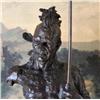 Image 3 : Enormous Bronze Bust Sculpture Indian Chief with Sp