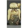 Image 2 : NETSUKE HAND CARVED ORIENTAL FIGURE