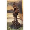 Image 2 : Magnificent Bronze Sculpture Sensual Woman