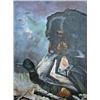 Image 1 : OIL ON CANVAS - ~Hunting Dog with Duck~ Scene