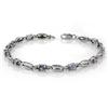 Image 1 : Genuine 2.0 ctw Tanzanite Bracelet 10K White Gold - Retails for $1490
