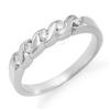 Image 1 : Natural 0.20 ctw Diamond Ring 14K White Gold - Retails for $1230