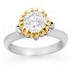 Image 1 : Natural 1.65 ctw Diamond Ring 14K Multi tone Gold - Retails for $19020