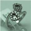 Image 1 : Natural 1.1 ctw Diamond Ring in 14K White Gold - MSRP $4362