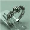 Image 1 : Natural 0.5 ctw Diamond Ring in 14K White Gold - MSRP $1816