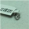 Image 2 : Natural 0.02 ctw Diamond Pendant in 14K White Gold - MSRP $118