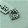 Image 1 : Natural 0.15 ctw Diamond Pendant in 14K White Gold - MSRP $650