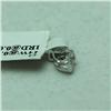 Image 2 : Natural 0.02 ctw Diamond Pendant in 14K White Gold - MSRP $118