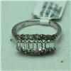 Image 2 : Natural 1.29 ctw Diamond Ring in 14K White Gold - MSRP $4218