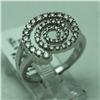 Image 1 : Natural 0.75 ctw Diamond Ring in 14K White Gold - MSRP $2918