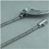 Image 3 : Natural 1.91 ctw Diamond and Multi-color Sapphire Necklace in 14K White Gold - MSRP $4666
