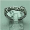 Image 1 : Natural 0.15 ctw Diamond Ring in 14K White Gold - MSRP $672