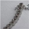 Image 2 : Natural 2.48 ctw Diamond and Ruby Bracelet in 14K White Gold - MSRP $7578