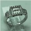 Image 1 : Natural 1.01 ctw Diamond Ring in 14K White Gold - MSRP $3086