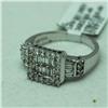 Image 2 : Natural 1.01 ctw Diamond Ring in 14K White Gold - MSRP $3086