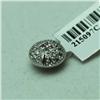 Image 1 : Natural 0.3 ctw Diamond Pendant in 14K White Gold - MSRP $912