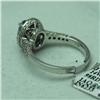 Image 3 : Natural 1.43 ctw Diamond and Aquamarine Ring in 14K White Gold - MSRP $2432