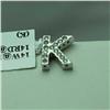Image 1 : Natural 0.13 ctw Diamond Pendant in 14K White Gold - MSRP $556
