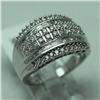 Image 1 : Natural 0.94 ctw Diamond Ring in 18K White Gold - MSRP $4778