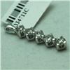 Image 2 : Natural 1.5 ctw Diamond Pendant in 14K White Gold - MSRP $4218