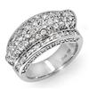 Image 1 : Natural 2.0 ctw Diamond Ring 14K White Gold - Retails for $5730