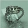 Image 1 : Natural 0.75 ctw Diamond Ring in 14K White Gold - MSRP $3458