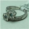 Image 2 : Natural 2.34 ctw Blue Diamond Ring in 14K White Gold - MSRP $7616
