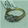 Image 2 : Natural 0.5 ctw Diamond Ring in 14K 2Tone Gold - MSRP $2190