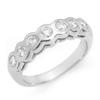 Image 1 : Natural 0.50 ctw Diamond Ring 14K White Gold - Retails for $1930
