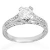 Image 1 : Natural 1.50 ctw Diamond Ring 14K White Gold - Retails for $12200