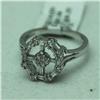 Image 2 : Natural 0.55 ctw Diamond Ring in 14K White Gold - MSRP $1632