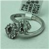 Image 3 : Natural 1.1 ctw Diamond Ring in 14K White Gold - MSRP $4362